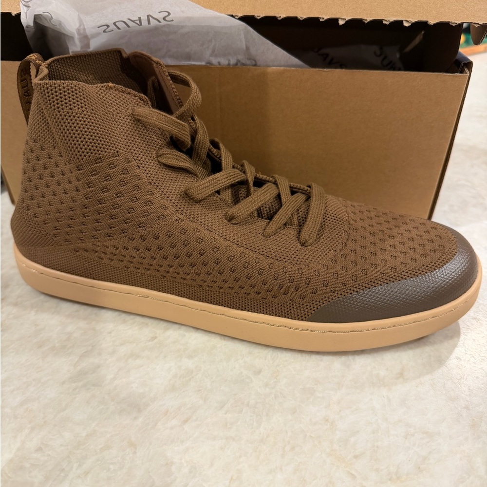 Men's Brown High-Top Suaves